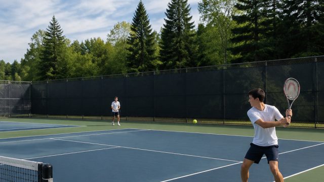 Grand Falls-Windsor Revitalizes Tennis Courts with Major Upgrade