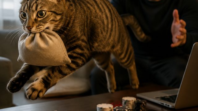 Local Cat's 'Heist' Sparks Laughter and Controversy